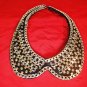 gold chain and beads collar