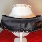 spikes leather collar
