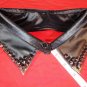 spikes leather collar