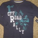 NWTS * FADED GLORY * Boys sz 4 5 X-SMALL Blue thermal "OFF ROAD RALLY" Shirt NWTS * FADED GLORY * Boys sz 4 5 X-SMALL Blue thermal "OFF ROAD RALLY" Shirt