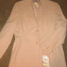 NWTS * SAG HARBOR BICE * Womens sz 10 beige career Blazer Jacket coat