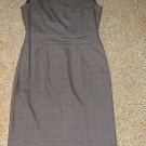 H & M * Womens sz 6 dark gray plaid DRESS
