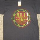 NWTS * SONOMA * Mens sz SMALL black graphic ALL IN Reno, NV tee Shirt