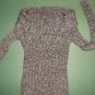 NWTS APT 9 petite womens sz x-small XS black gray & sparkle sweater shirt