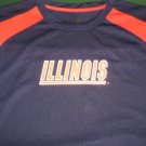 NWTS * UNIVERSITY OF ILLINOIS * Mens MEDIUM M navy blue ILLINI team shirt NWTS * UNIVERSITY OF ILLINOIS * Mens MEDIUM M navy blue ILLINI team shirt