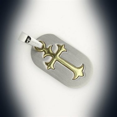Two-Tone Plate Pendant
