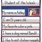 Student of the Week Pocket Chart