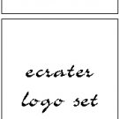 Ecrater logo set ~ coordinating logo & home page pic (custom)