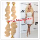 light blonde hair weave