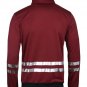 True Religion Foiler Stripe Sport Racer Red Jacket - M