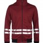 True Religion Foiler Stripe Sport Racer Red Jacket - M