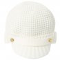 Michael Kors Women's Thermal Peak Knit Visor Beanie - White