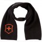 Victorinox Swiss Army Cross Shield Intarsia Scarf - Dark Brown