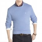 IZOD Blue Men's Sueded Fleece Sweatshirt - L