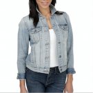 Lucky Brand Women's Embroidered Ambrose Wash Denim Jacket - S