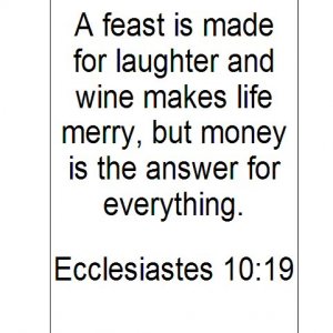Money IS the answer...