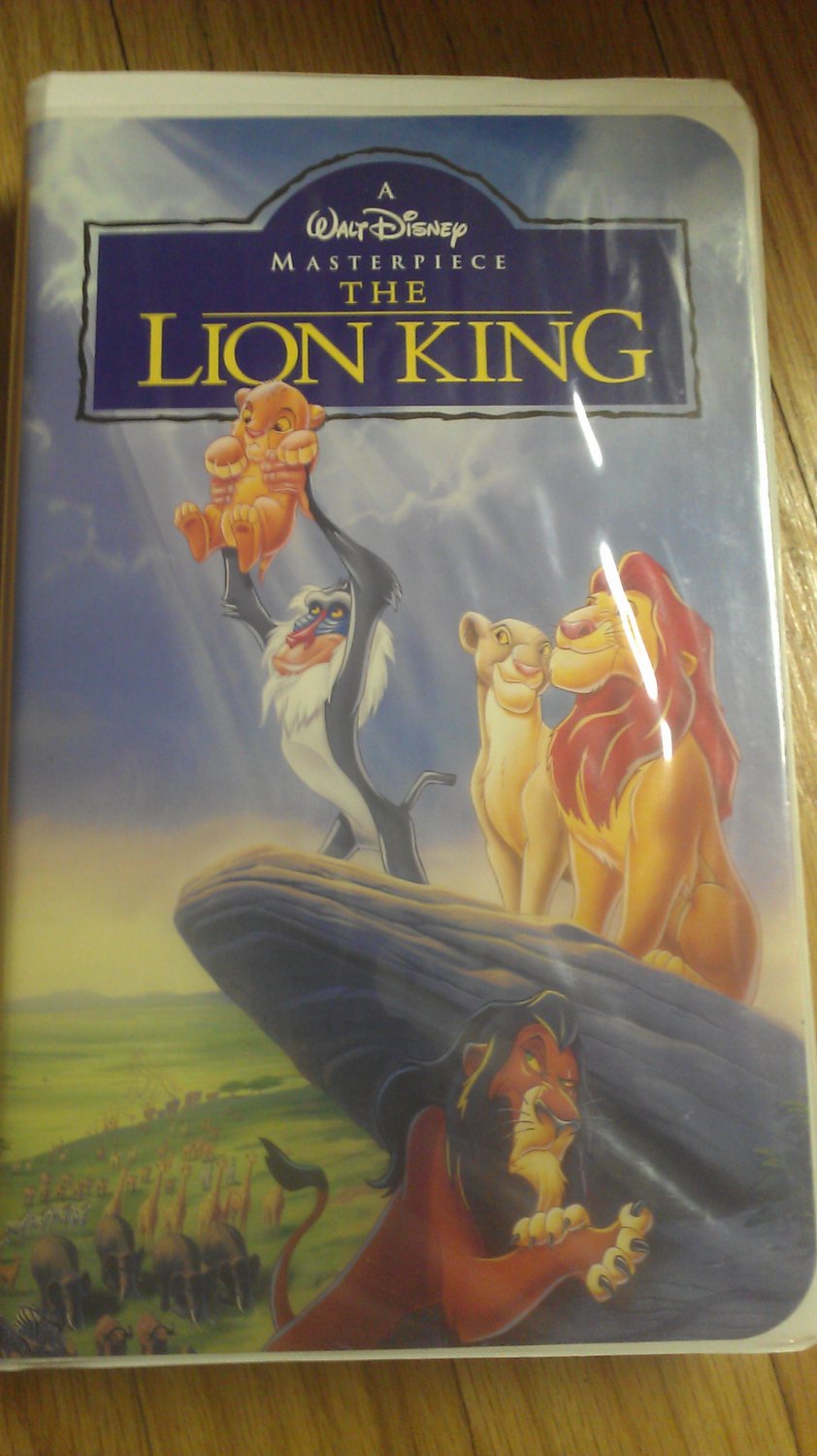 Lion king VHS