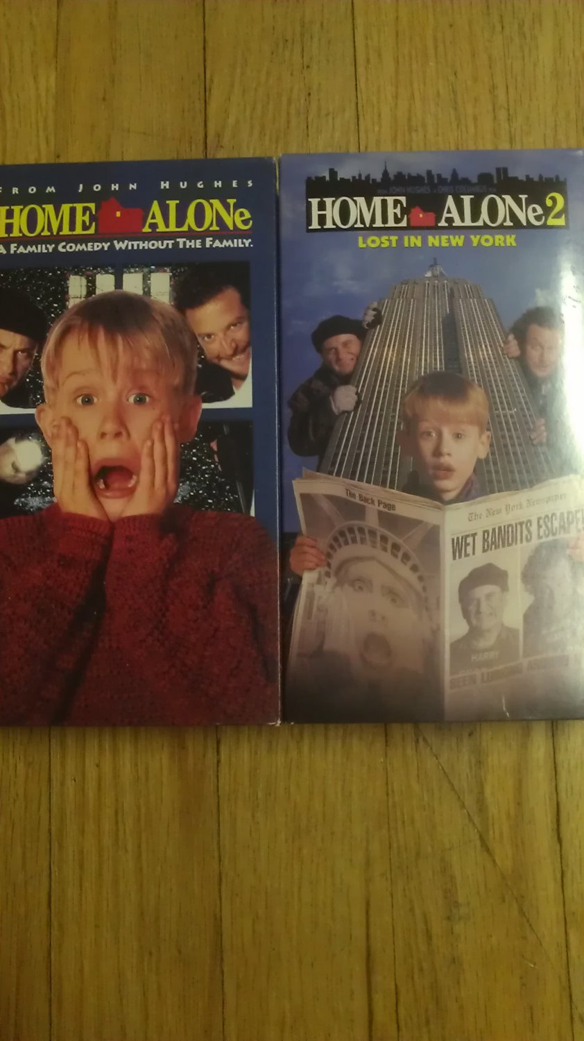 Home Alone 1-2 VHS LOT