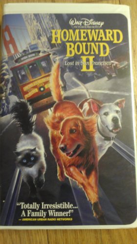 Homeward Bound 2 VHS [ Clamshell ]
