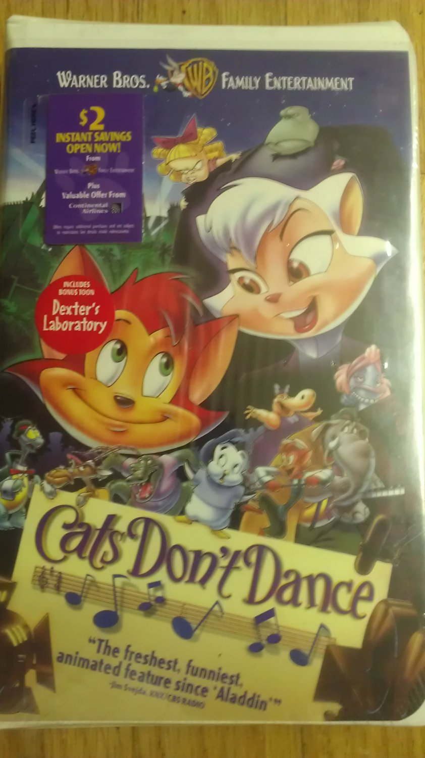 Cats Dont Dance ( VHS ) [ Clamshell ] NEW