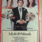 Micki & Maude 1984 [ vhs ] (  original 85 RCA release ) [ enclosed box ]