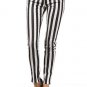 NEW with tags Vertical Stripes High waisted Skinny Pants