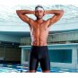 mens competition sexy swim boxer short