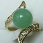 10 colors!10mm green/pink/purple/blue/red jade /Amethyst /tiger eye stone ring