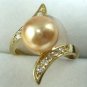 11 colors!10mm white/pink/purple/red/gray/black/blue/yellow shell pearl ring