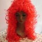 Beautiufl lady's red blue party Curls hair wig #480 free shipping