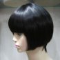5 colors exit! Fine ladyls short black brown Straight SYNTHETIC Hair wig #E-733