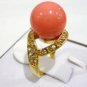 20 colors! 12mm pink/red/purple/gray/coffee/green/blue/black shell pearl ring