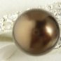 8colors!fine 8mm white/pink/gray/black/red/yellow/coffee shell pearl ring #7,8,9