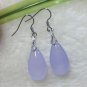 5 colors! lady's charming fancy green/purple jade bead dangle earring free ship