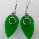 2 colors! lady's fancy beautiful green/purple jade bead dangle earring free ship