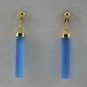 8 colors! fine white/pink/blue/yellow opal/ red jade/black agate stud earring