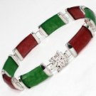 13 colors! red/purple/yellow/green jade/mixed Multi Color agate shell bracelet