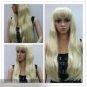 4colors! new beautiful lady's long straight hair wig