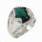 Lady's noblest 10-14mm pink purle red green yellow blue zircon 18KGP ring(#6-8)
