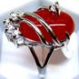 20 colors! green/pink/purple/red/blue jade/black agate/turquoise/tiger eye ring
