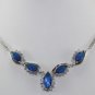 4 colors!charming red/purple/blue Cubic zirconium 18KGP wedding necklace pendant