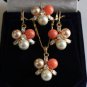 20 colors-8mm white/pink/black/blue/red/yellow shell pearl earring pendant ring