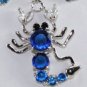 6 color! fancy 18KGP white/pink/purple/blue/black/red Zirconia Scorpion pendant