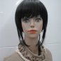 5 colors exit! Stunning lady's black brown SYNTHETIC FIBER Hair wig #E-735