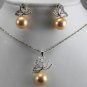 16 colors-12mm white/pink/gray/red/black/green shell pearl /jade pendant erring