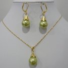 6 colors- fine12mm white/black/coffee/green/red/pink shell pearl pendant earring