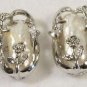 Beautiful cultured white/ pink/ black biwa pearl stud earrings free shipping