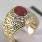 7 colors! noblest 6*8mm white/purple/pink/red/blue zircon 18KGP ring#7,8,9 exit
