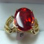 8 colors! charm lady's red/purple/green/blue Zirconia 18KGP ring #7,8,9 exit