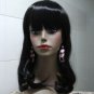 Good quality lady's long black/ red brownSYNTHETIC FIBER Hair wig #E-LIHUA